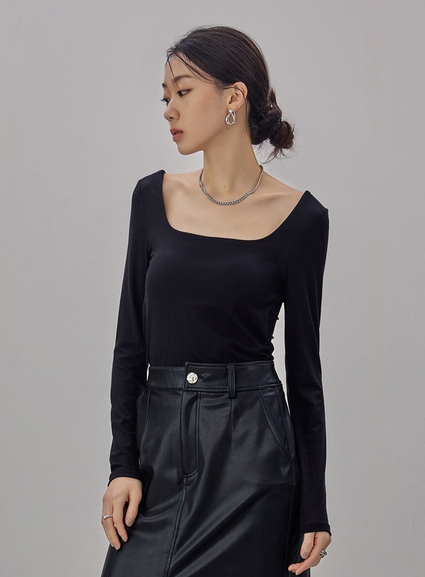 舒適美背發熱長袖BRA上衣